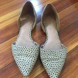 madewell spot dot d'orsay flats